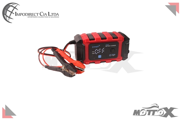 CARGADOR INTELIGENTE PARA BATERIA DE MOTO