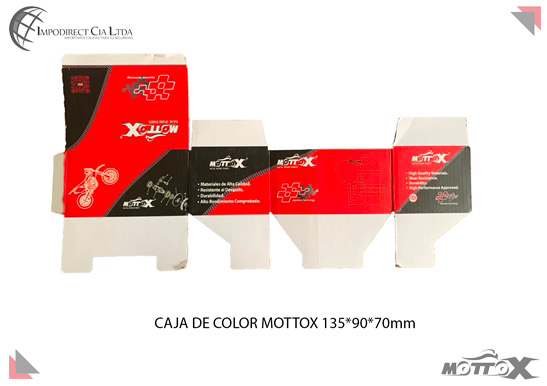 CAJA DE COLOR MOTTOX 135*90*70mm